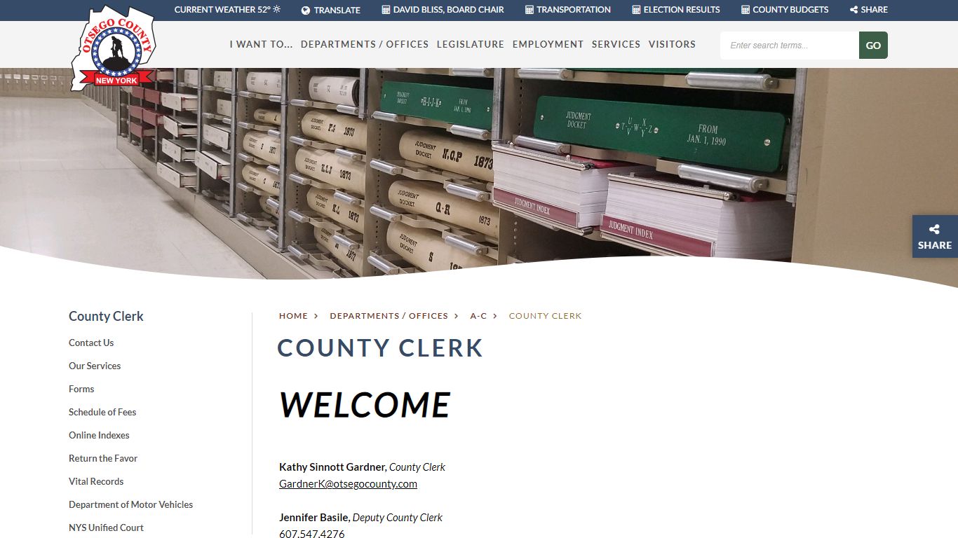Welcome to Otsego County, NY